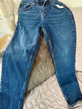 Old Navy Men's Boyfriend Jeans in Dark Blue Denim
